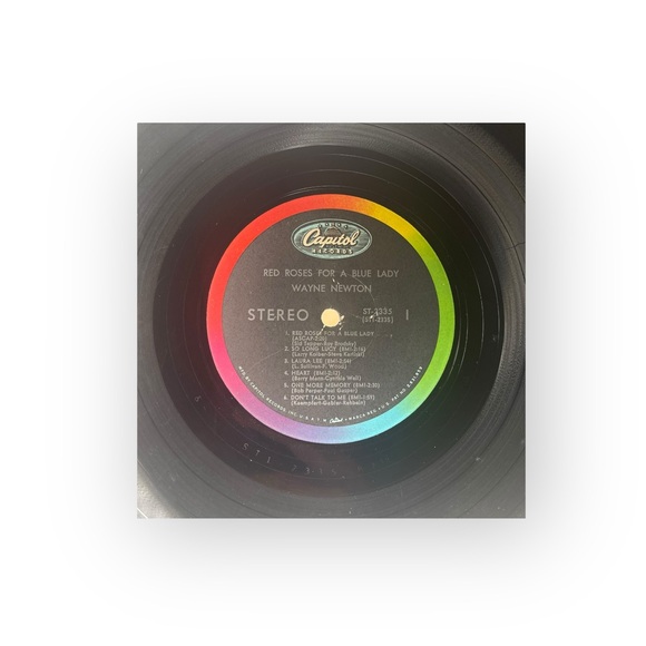 Vintage Vinyl: Wayne Newton 𖦹 Red Roses For A Blue Lady 𖦹
Capitol Records 𖦹 1965 - Picture 7 of 15